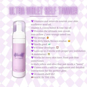 Ultra Violet Sunless Self Tanner